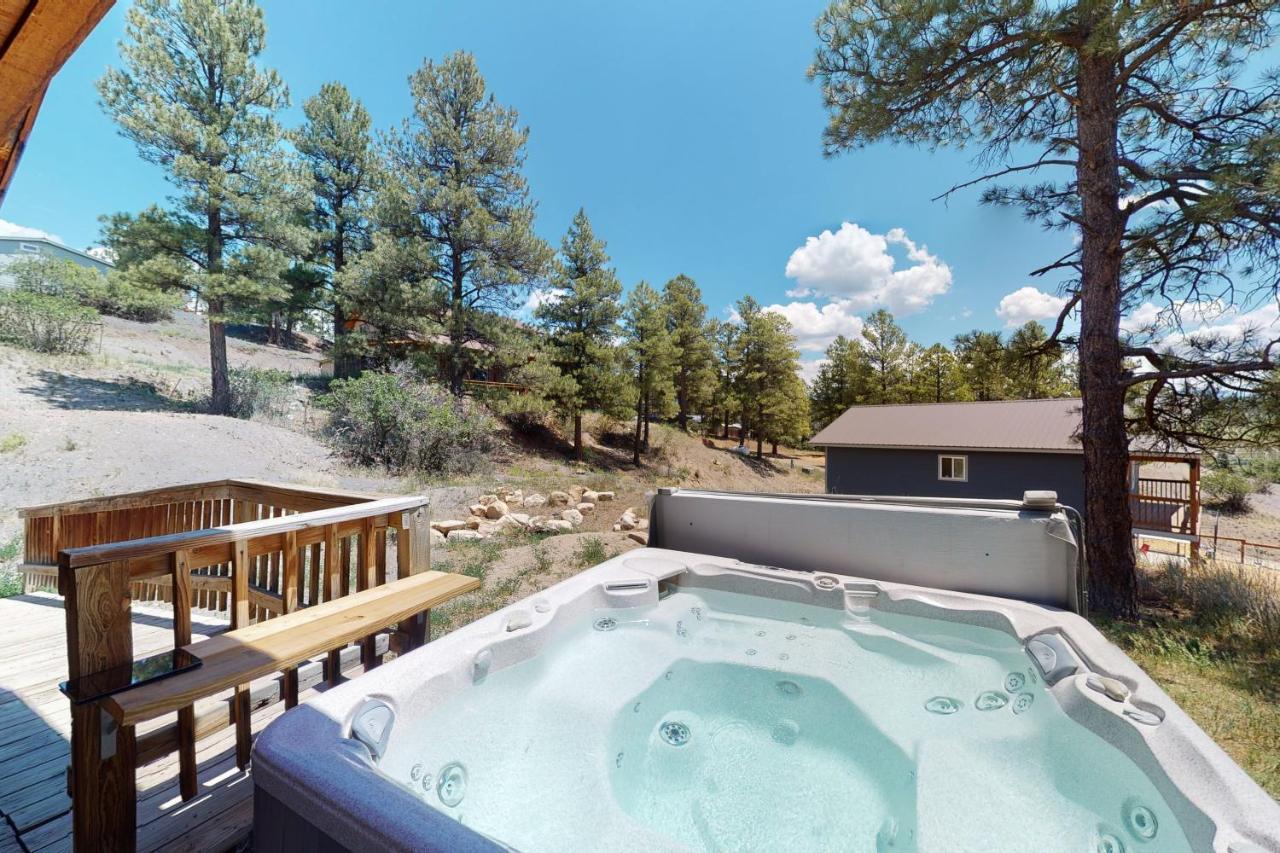 Split Pine Cabin Pagosa Springs Exterior foto